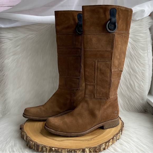 Timberland patchwork leather boots - Picture 7 of 13